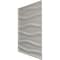 Ekena Millwork 19 5/8in. W x 19 5/8in. H Arlington EnduraWall Decorative 3D Wall Panel Covers 2.67 Sq. Ft. WP20X20ATGBE - alternate 5